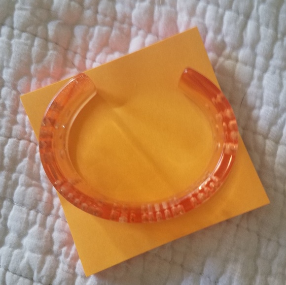 ❤️❤️Genuine DIOR Lucite Cuff Bracelet Swarovski - Picture 4 of 7